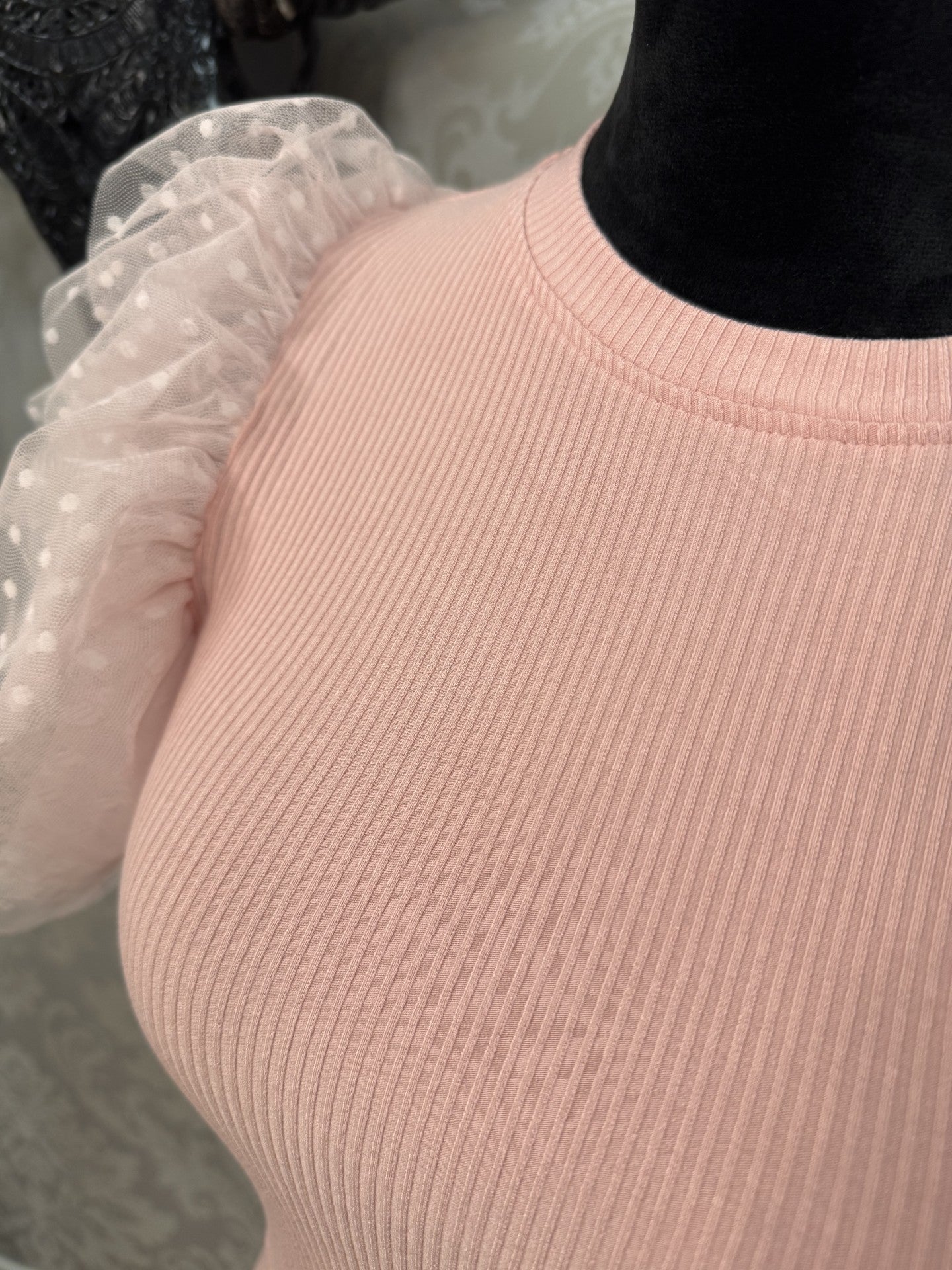Pink Ruffle Top