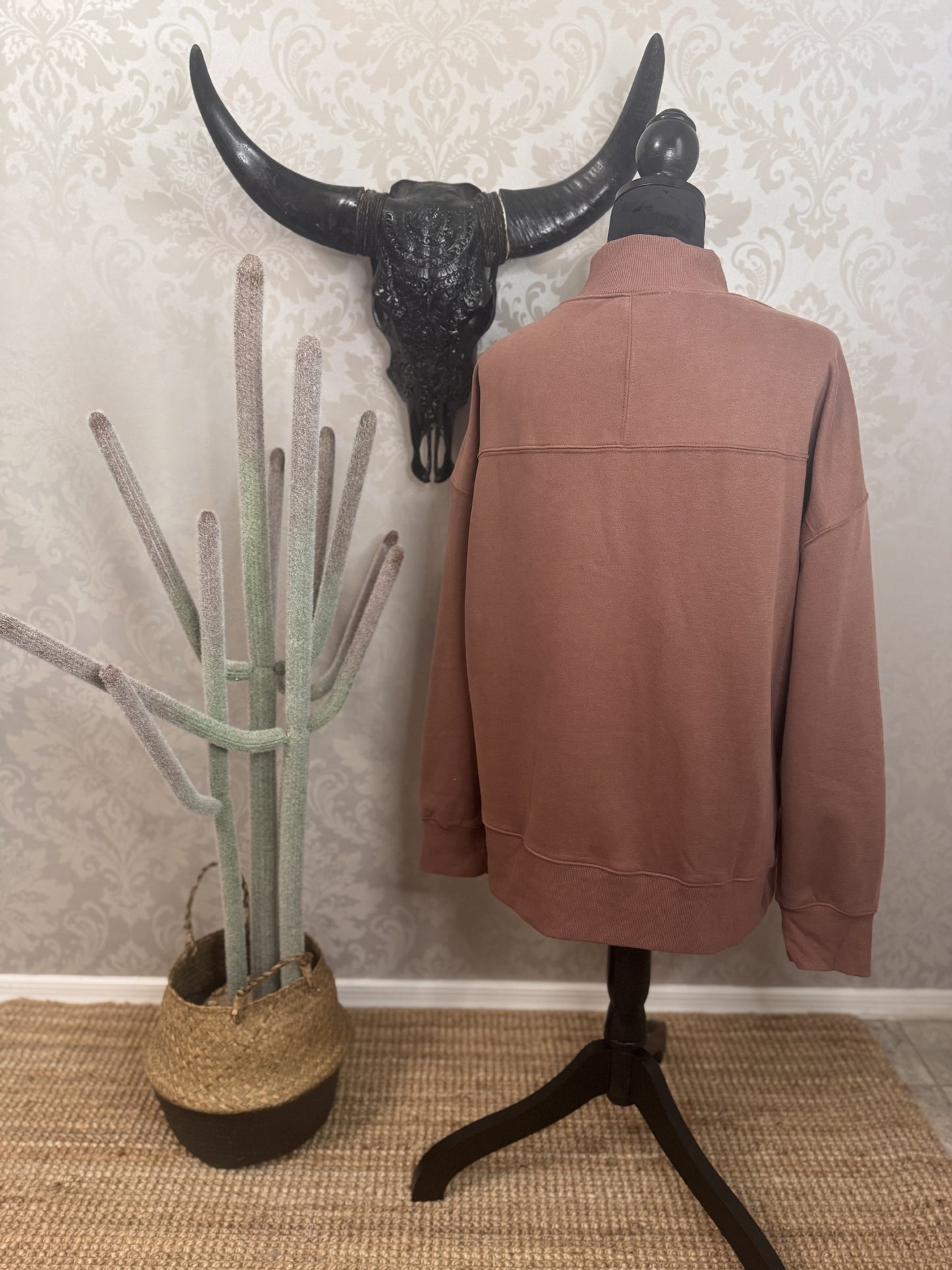 PLUS Mocha Sweatshirt
