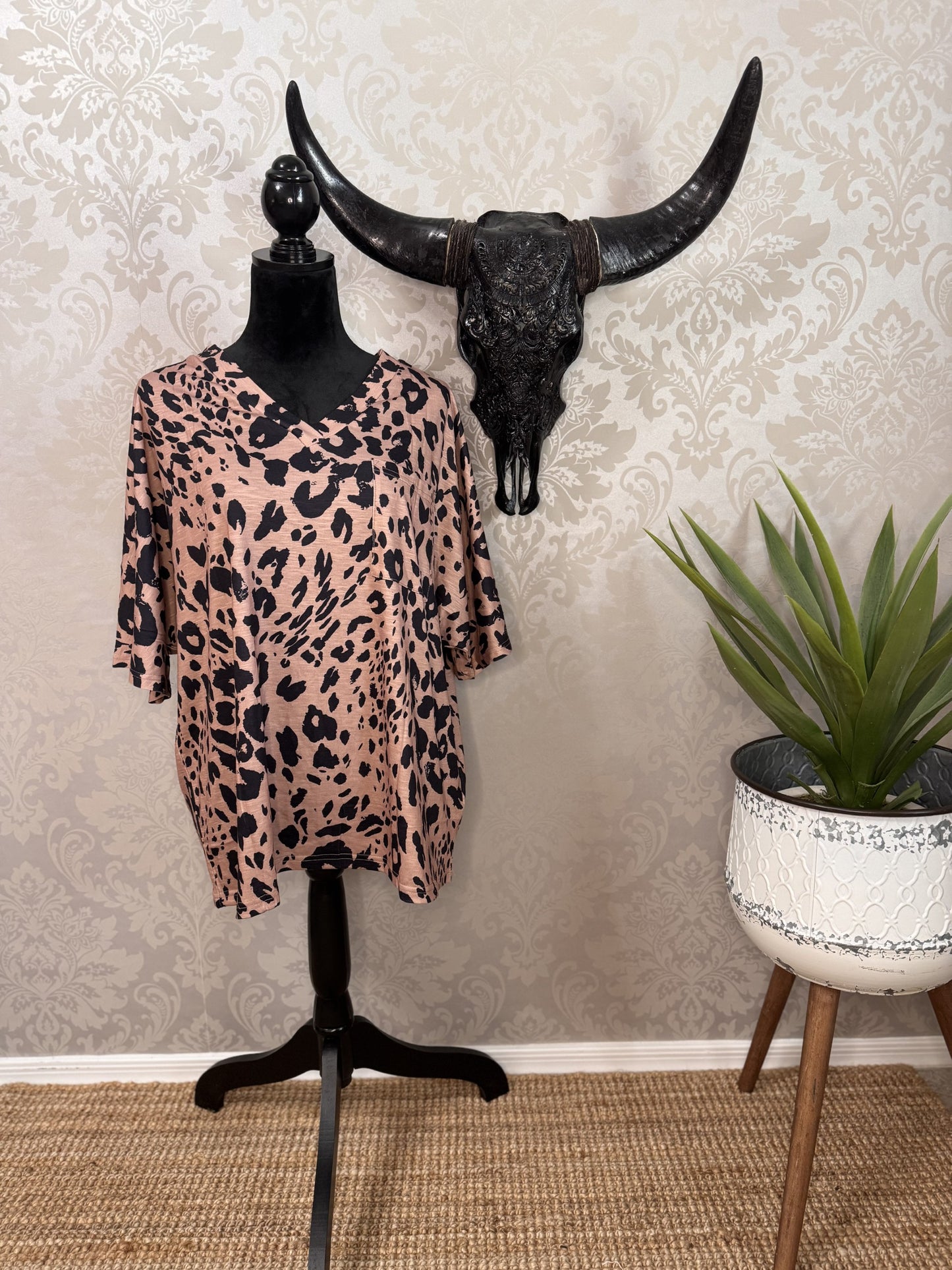 Leopard Oversized Tee