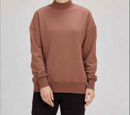 PLUS Mocha Sweatshirt