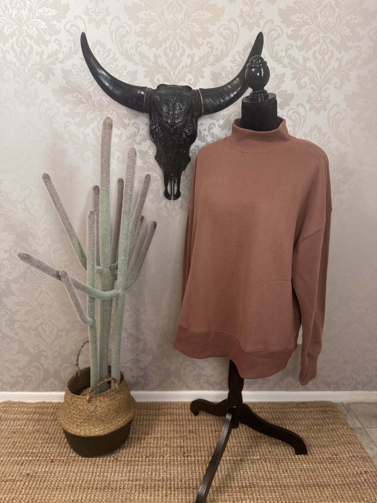 PLUS Mocha Sweatshirt