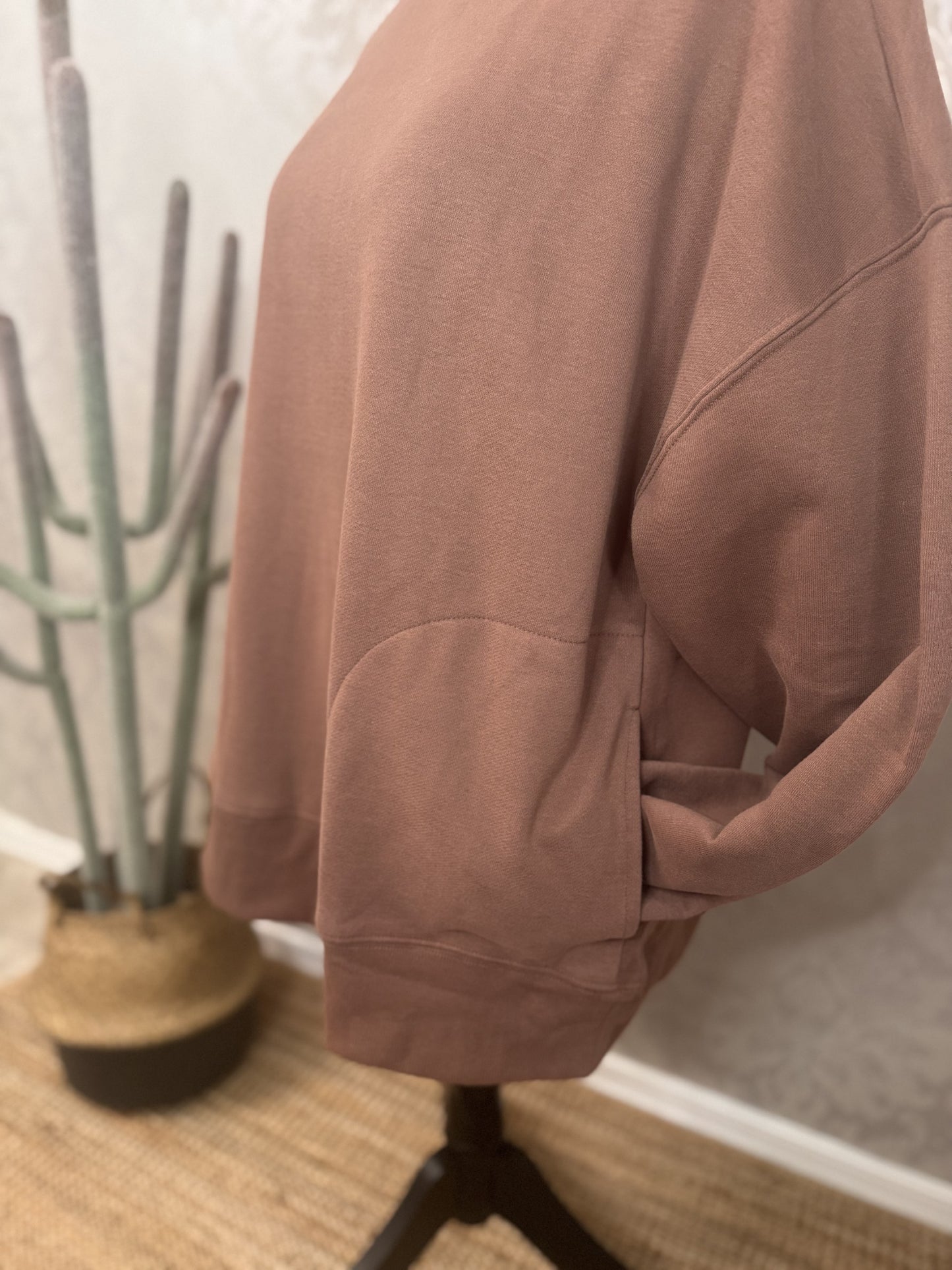 PLUS Mocha Sweatshirt