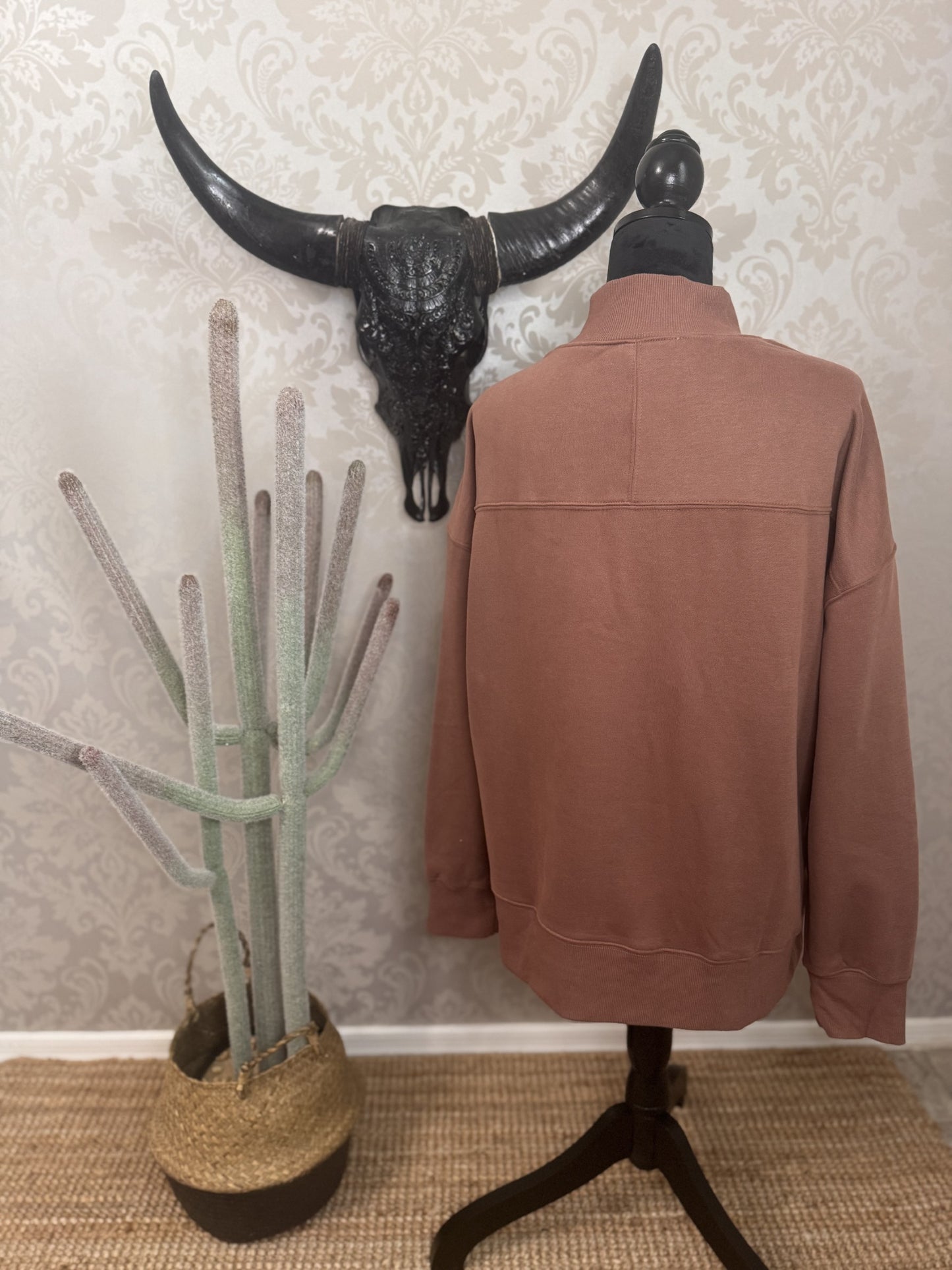 PLUS Mocha Sweatshirt