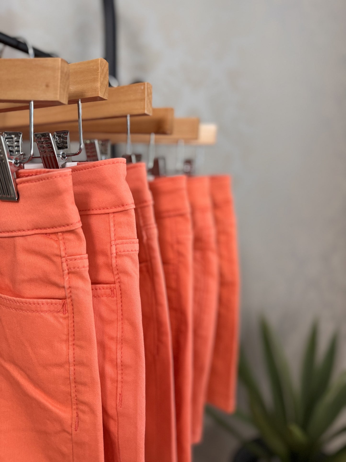 High Rise Coral Short