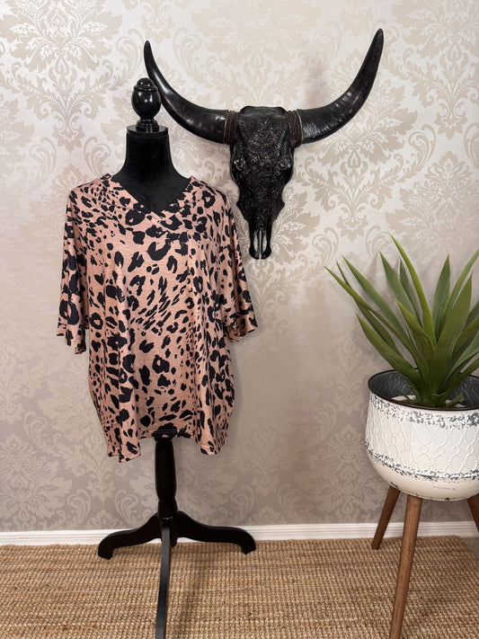Leopard Oversized Tee