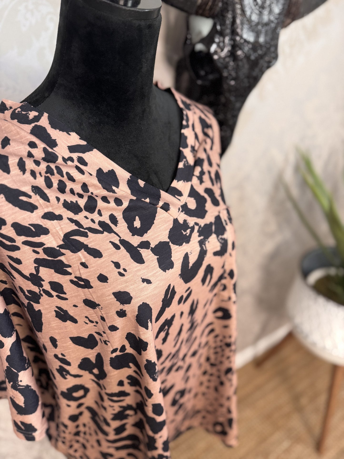 Leopard Oversized Tee