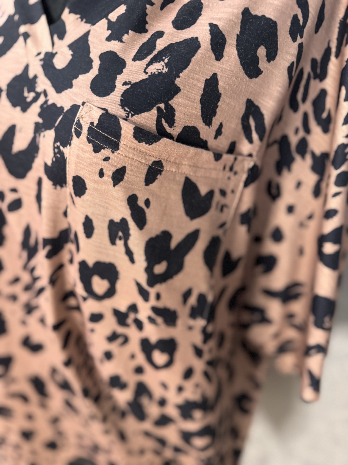 Leopard Oversized Tee