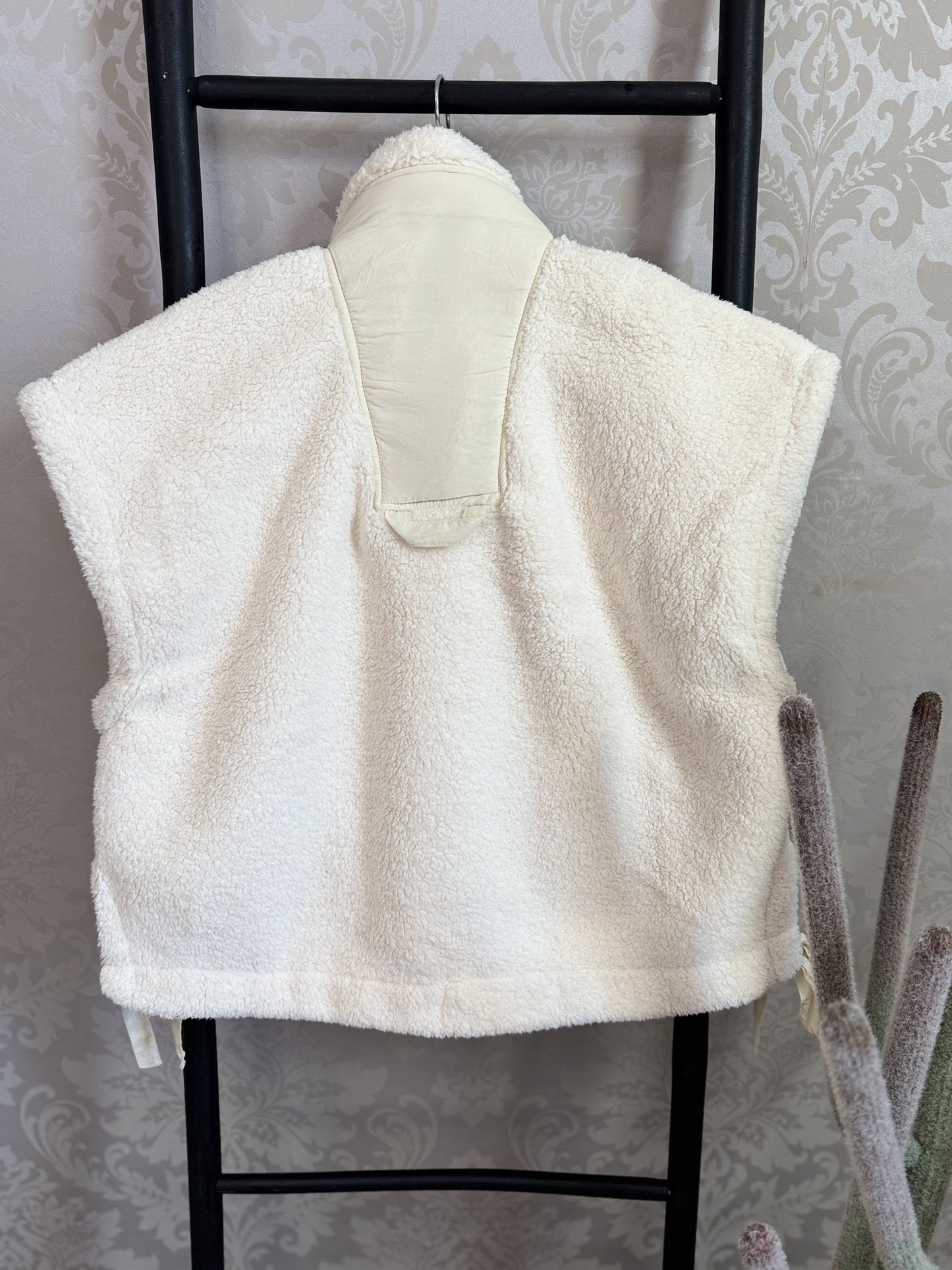 Ivory Sherpa Vest